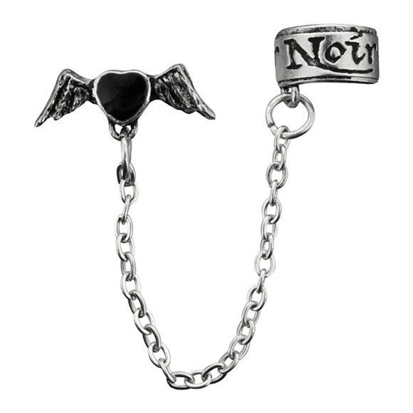 Ceur Noir Ear Cuff - Picture 2 of 3